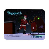 Santa Claus - Bagsquatch Magneet (Horizontaal)