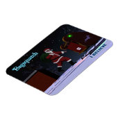 Santa Claus - Bagsquatch Magneet (Linkerzijde)