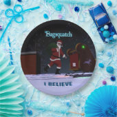 Santa Claus - Bagsquatch Papieren Bordje (Feest)