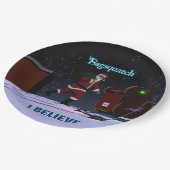 Santa Claus - Bagsquatch Papieren Bordje (Gekanteld)