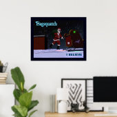 Santa Claus - Bagsquatch Poster (Thuiskantoor)