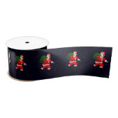 Santa Claus - Bagsquatch Satijnen Lint (Spoel)