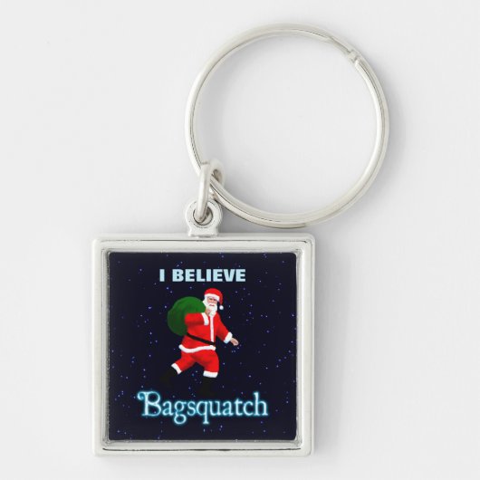 Santa Claus - Bagsquatch Sleutelhanger (Voorkant)