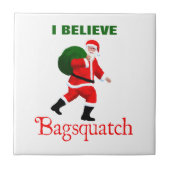 Santa Claus - Bagsquatch Tegeltje (Voorkant)