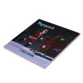 Santa Claus - Bagsquatch Tegeltje (Zijkant)