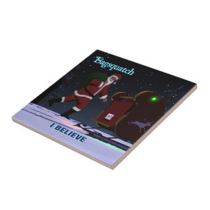 Santa Claus - Bagsquatch Tegeltje