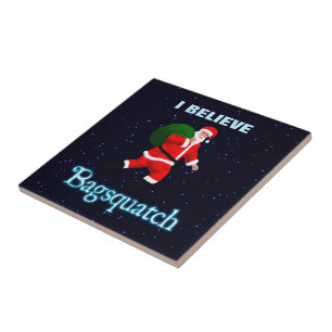 Santa Claus - Bagsquatch Tegeltje
