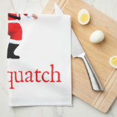 Santa Claus - Bagsquatch Theedoek (Quarter Fold)