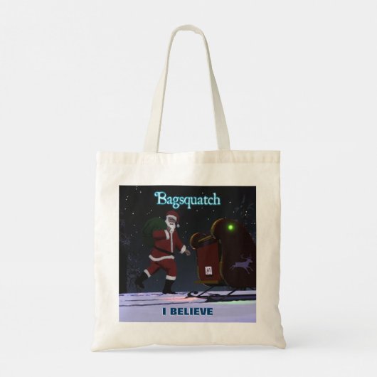 Santa Claus - Bagsquatch Tote Bag (Achterkant)