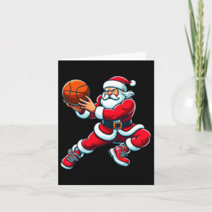 Santa Claus Basketball Kaart