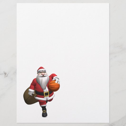 Santa Claus Basketball Player (Voorkant)