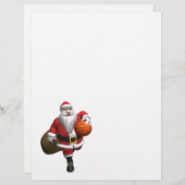 Santa Claus Basketball Player (Voorkant / Achterkant)