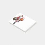Santa Claus Basketball Player Post-it® Notes (Schuin)