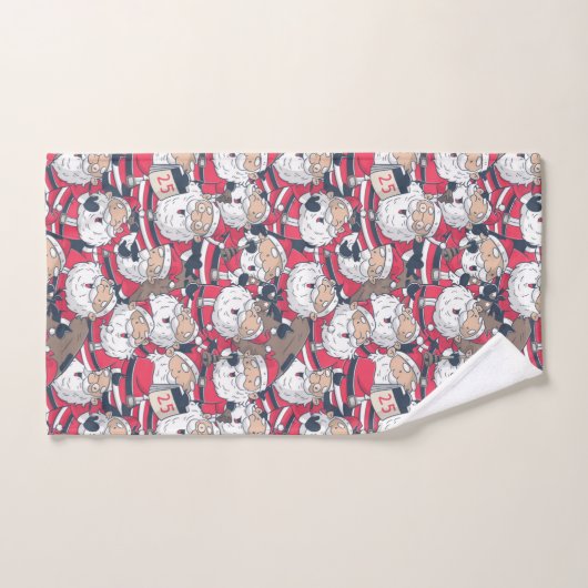 Santa Claus Bath-handdoekset Bad Handdoek (Handdoek)
