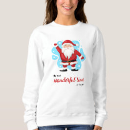 Santa Claus. Beauful Winter Sweatshirt
