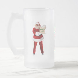 Santa Claus Beer Stein Matglas Bierpul