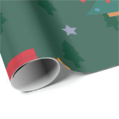 santa claus befana cadeaupapier (Rol Hoek)