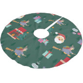 santa claus befana kerstboom rok (Gekanteld)