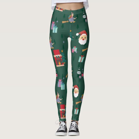 santa claus befana leggings (Voorkant)