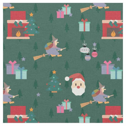 santa claus befana stof (Close Up)