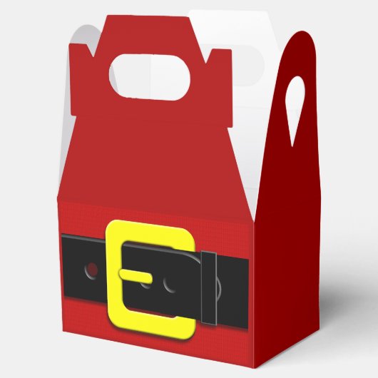Santa Claus Belt Bedankdoosjes (Geopend)