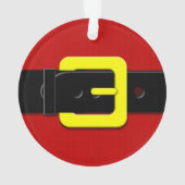 Santa Claus Belt Ornament (achterkant)