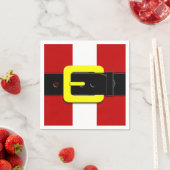 Santa Claus Belt Red Yellow and White Servet (Insitu)