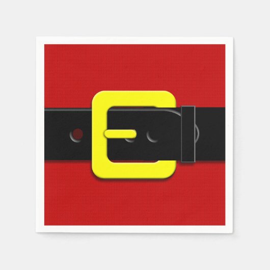 Santa Claus Belt Servet (Voorkant)