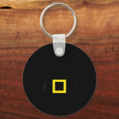 Santa Claus Belt Suit Funny Halloween Christmas Co Sleutelhanger (Voorkant)