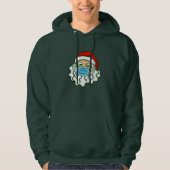 santa claus beuard hoodie (Voorkant)