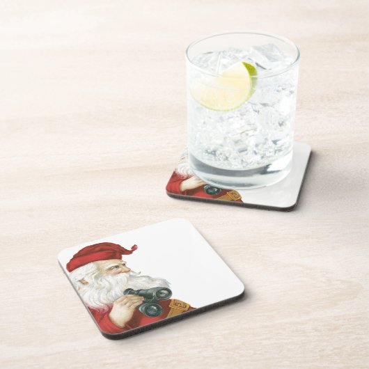 Santa Claus Bier Onderzetter (Rechterzijde)