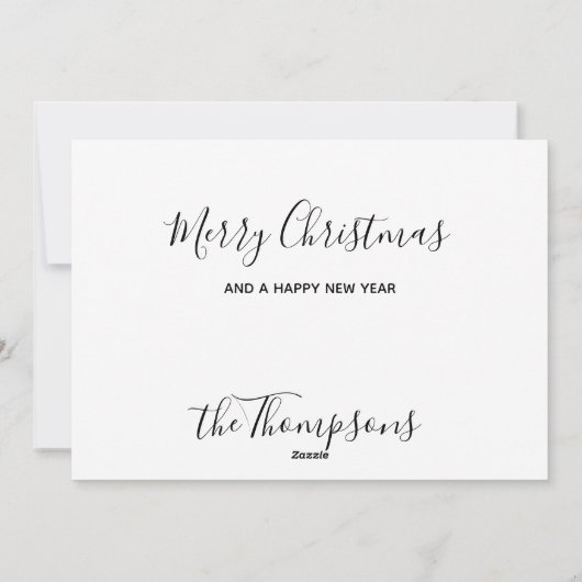 Santa Claus Black Lab Puppy Dog Labrador Kerstmis Feestdagenkaart (Achterkant)