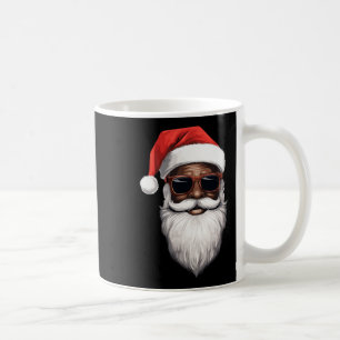 Santa Claus Black Xmas Santa Afro African American Koffiemok