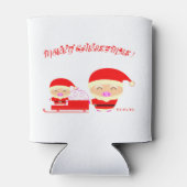 Santa Claus Blikjeskoeler (Achterkant)