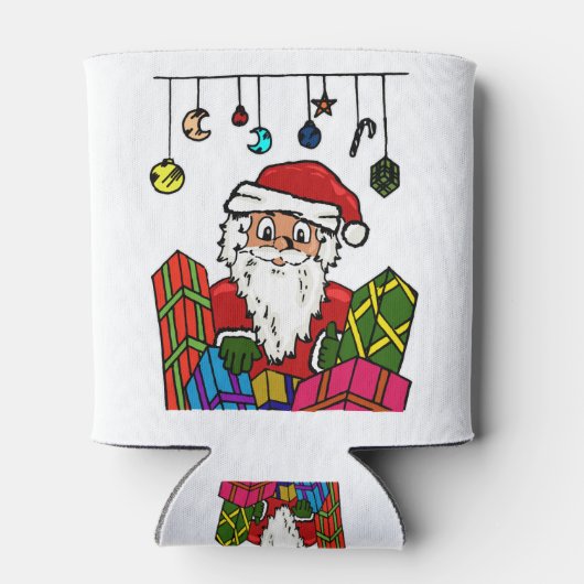 Santa Claus Blikjeskoeler (Achterkant)