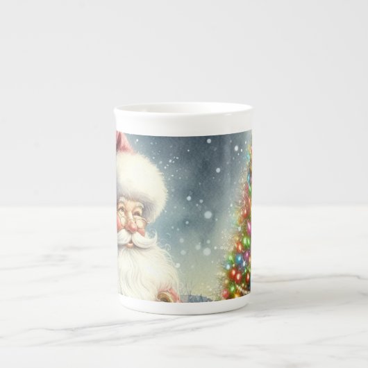 Santa Claus Bone China Specialty Mok (Voorkant)