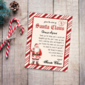 Santa Claus Brief van Santa  Printable