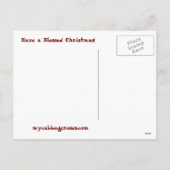 Santa Claus Briefkaart (Achterkant)