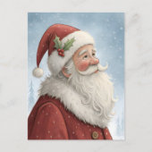 Santa Claus Briefkaart (Voorkant)