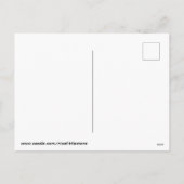 Santa Claus-briefkaart Feestdagenkaart (Achterkant)