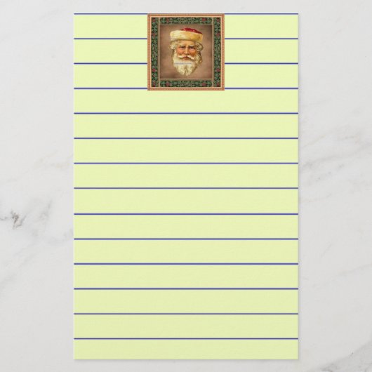 Santa Claus  Briefpapier (Voorkant)