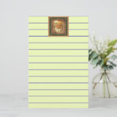 Santa Claus  Briefpapier (Staand voorkant)