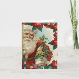 Santa Claus bringing gifts and presents Kaart