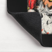 Santa Claus Bubble Gum Merry Xmas Painting Men Wom Muismat (Hoek)