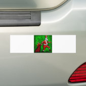 Santa Claus Bumpersticker (Op auto)
