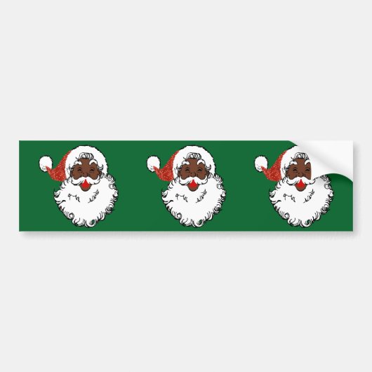 santa claus bumpersticker (Voorkant)