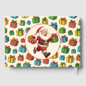  Santa Claus Business Card Holiday Magic Gastenboek (Achterkant)