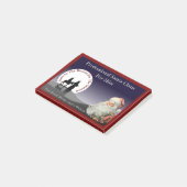 Santa Claus Business Sticky Notes (Schuin)
