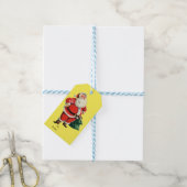 Santa Claus Cadeaulabel (Met Touw)