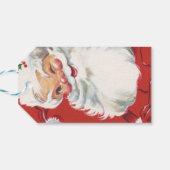 Santa Claus Cadeaulabel (Achterkant Horizontaal)